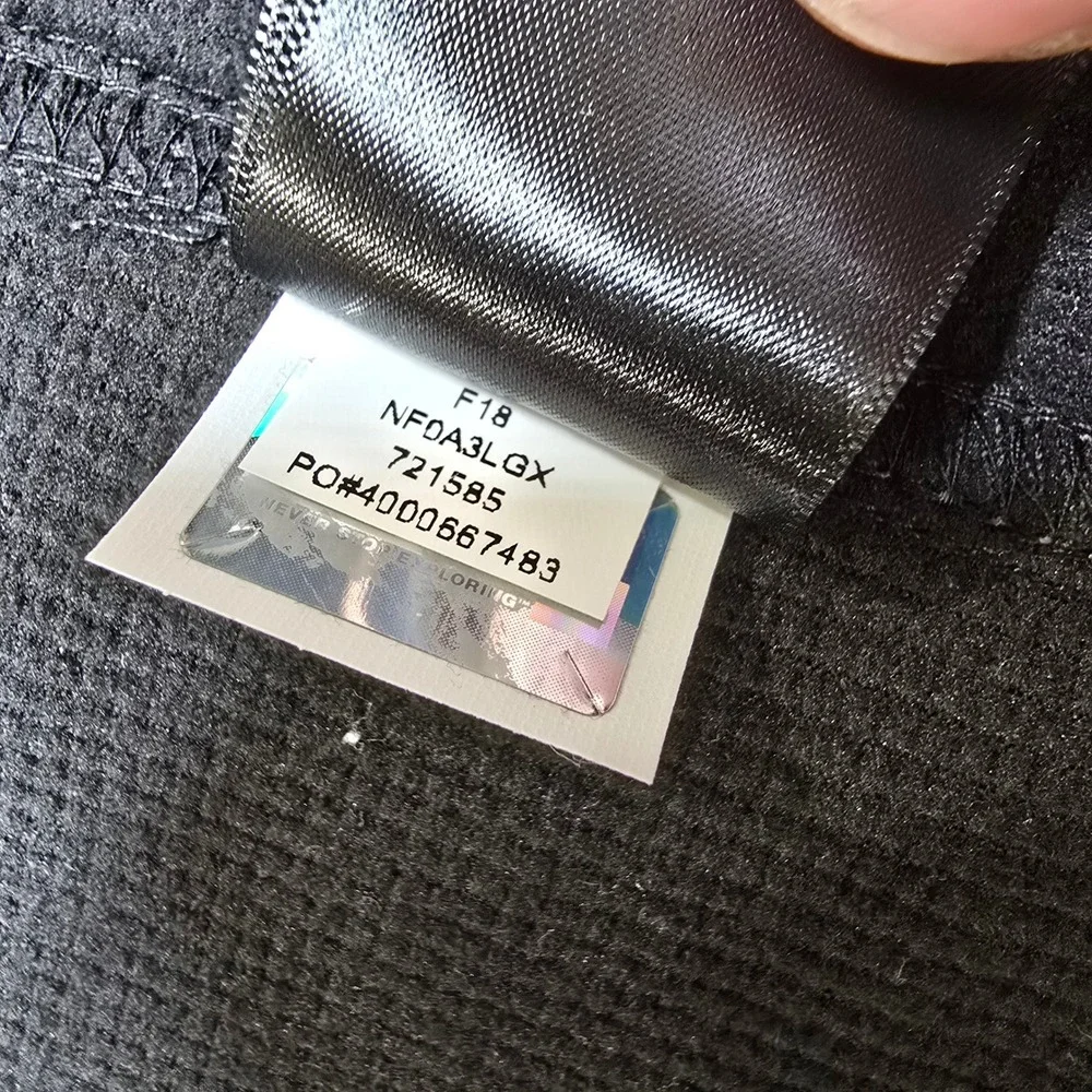 The North Face WindWall Jacket Mens XL Gray Soft Shell Windbreaker Co.‎ Logo